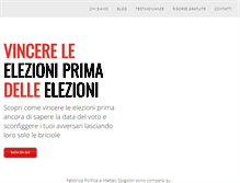 Tablet Screenshot of fabbricapolitica.com
